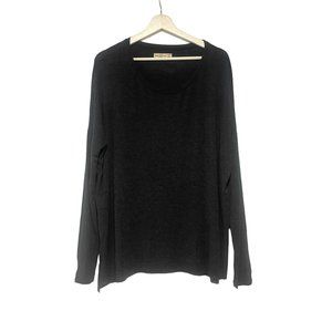 Abercrombie & Fitch Grey Long Sleeve Top Size XS/S Classic Basic Everyday